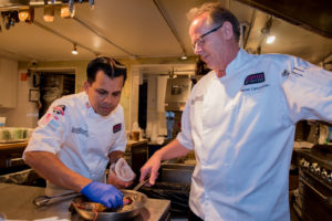 Chef Asif & Michelle Carbonneau at the James Beard Foundation