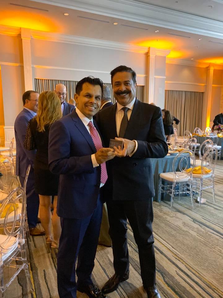 Asif Syed and Shahid Khan at Gulfshore Life's Men and Women of the Year 2019