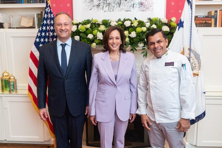 Chef Asif cooks for USA Vice President Kamala Harris
